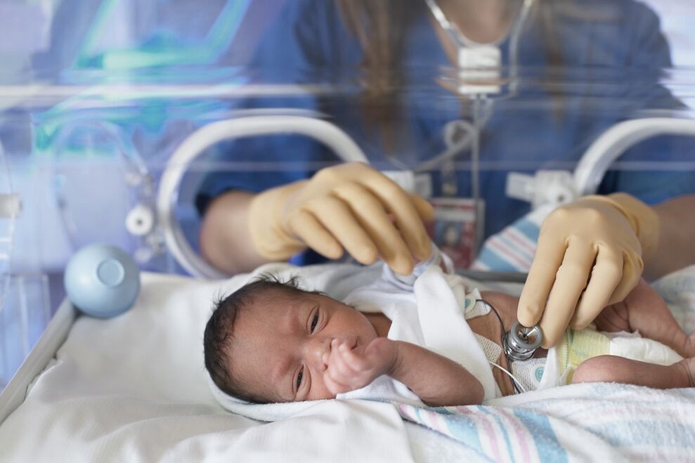 Children with developmental defects of a man from an alcoholic man